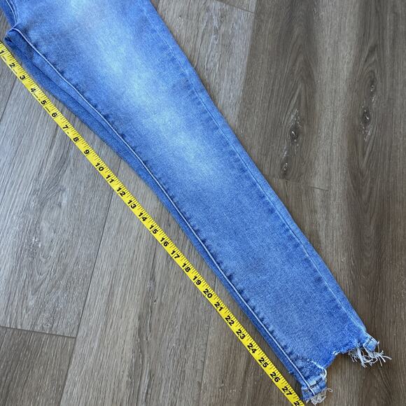 Cello Jeans Women Sz 9 Medium Blue High Rise Straight Leg - Picture 10 of 12